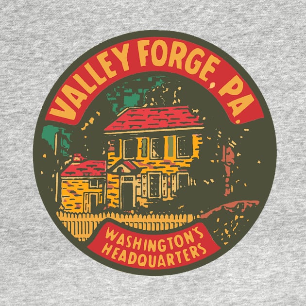 Vintage Valley Forge Decal by ZSONN